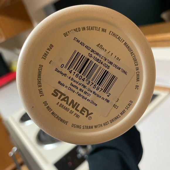 Stanley Cream Travel Mug - Picture 4 of 4